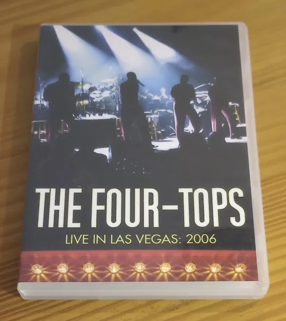 THE FOUR TOPS - NEW Sealed - Live In Studio - (DVD, 1985) Music