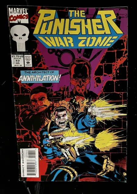 Marvel Comic Book ( VOL. 1 ) The Punisher War Zone #17 Mint Condition