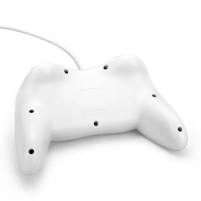 New White Classic Pro Wired GamePad Joypad Controller for Nintendo Wii Console 3
