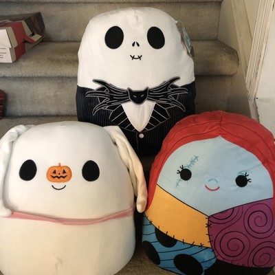 jack skellington and sally squishmallow
