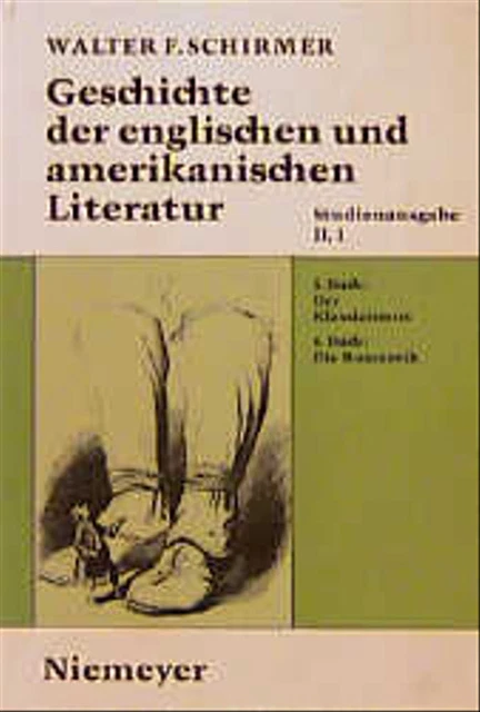 Geschichte der englischen und amerikanischen Literatur, Studienausg., 2 Bde. in