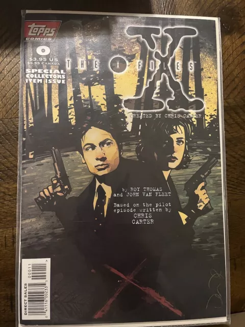 X-Files #0 (Topps Comics, 1996) Comic Book