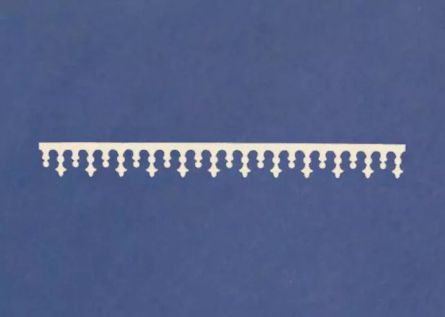 Dollhouse Miniature 1:12 Scale Roof Ridge Trim