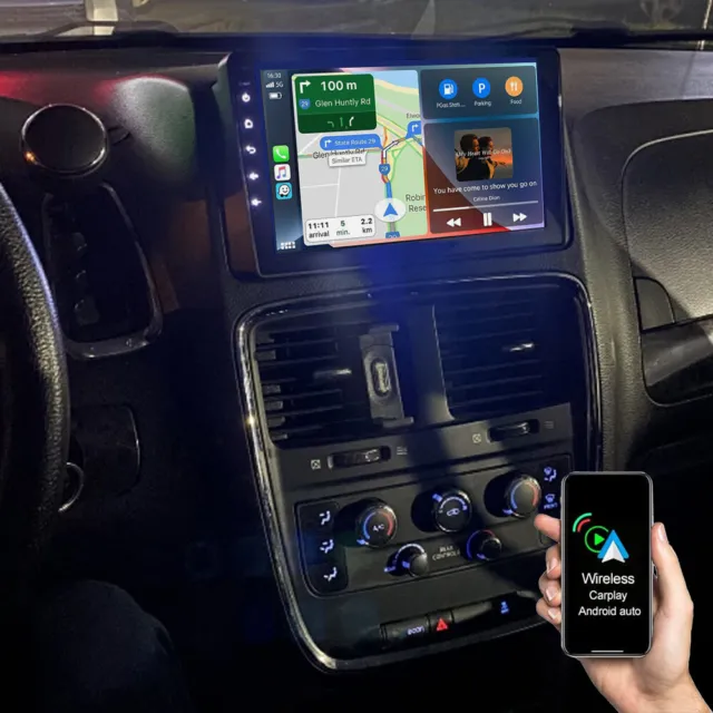 For Dodge Grand Caravan 2011-2020 Android 13 Carplay Car Stereo Radio GPS Navi