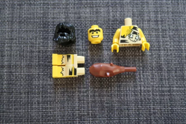 Lego 8683 - Minifigurine -  Figurine - Cromagnon  -  Serie 1 - Neuf