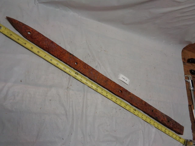 Antique Barn Door Hinge 36" Long Pointed End (F1005-64) 4