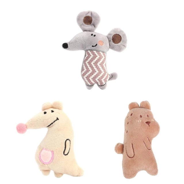 3 Pieces Catnip Toys Cat Pets Bite Toy Supplies for Biting Chewing Hunting