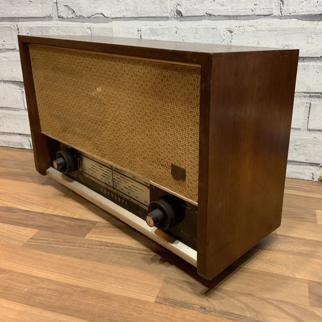 VINTAGE FERRANTI U1040 valve radio £59.95 - PicClick UK
