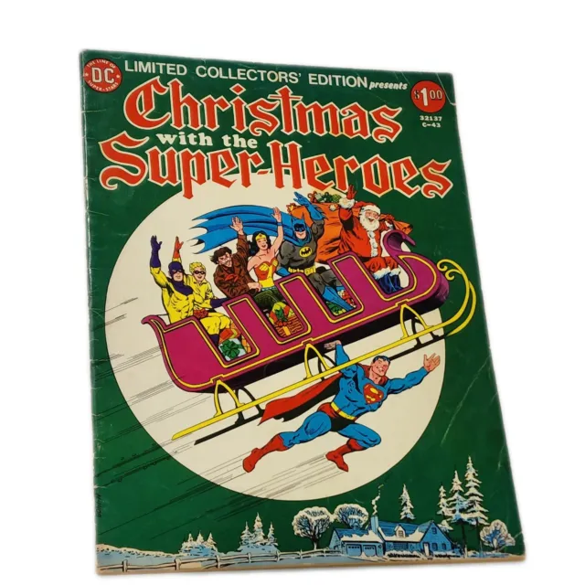 Limited Collector's Edition C-43 Christmas with the Super-Heroes DC Comic 1976