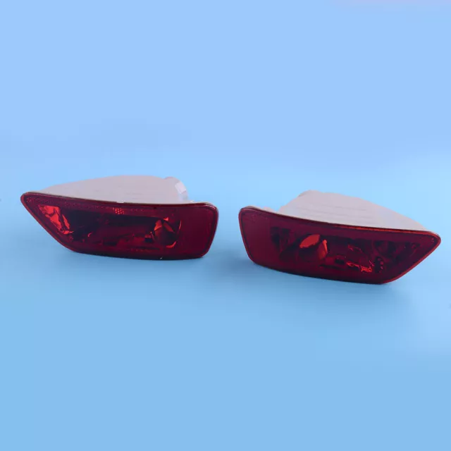 2x Rear Bumper Reflector Light Fit for Jeep Grand Cherokee Compass 2011-16