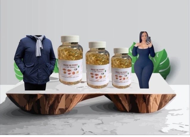 Complément Alimentaire Tassaba Pour La Prise De Poids - 100% Naturel, 100 Gélules, Expiration 2027
