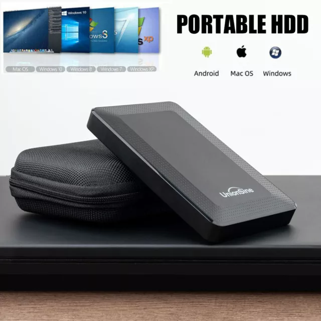 Portable 1TB 2TB 4TB External Hard Drive HDD for PS4, XBox Series X, PC, Laptop