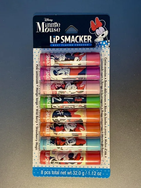 Lip Smacker Disney Minnie Mouse 8 Pack Lip Balm Best Flavor Forever