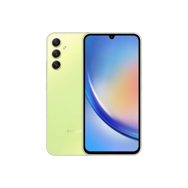 Samsung Galaxy A34 256GB 5G Mobile Phone - Awesome Lime SM-A346BLGEEUB