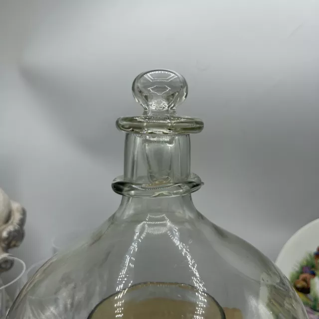 large hand blown antique early 19th century wasp fly catcher
