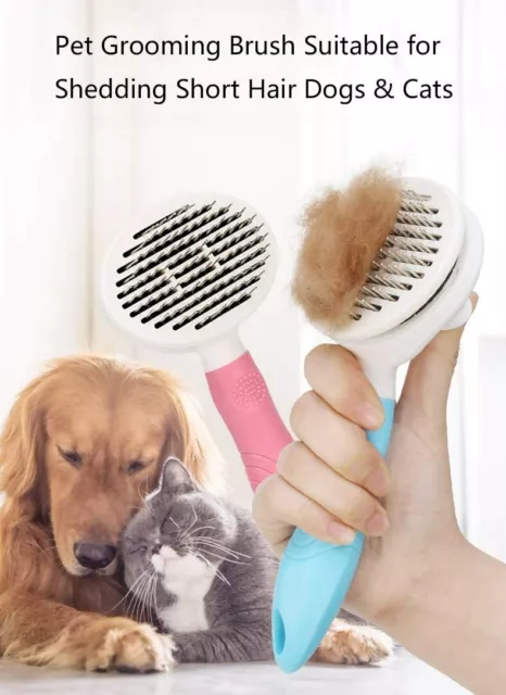 Dog Hair Remover for Shedding and Grooming, Comb for Small Dog/Cat Brush 5