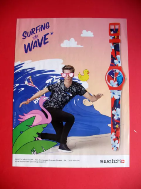 Swatch Press Release Watch Surf The Wave Ad 2015