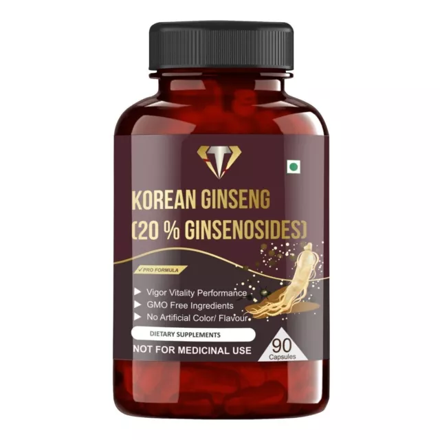 Koreanischer Roter Panax-Ginseng-Extrakt, Wurzel-Ginsenoside, 1600 mg...