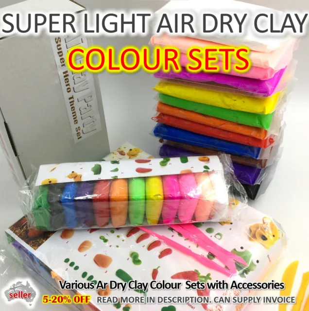 36 Pack Modeling Clay Ultra Light Air Dry Clay Magic Clay Plasticine Artist  Studio Toys For Diy Arts And Crafts Projects Gift