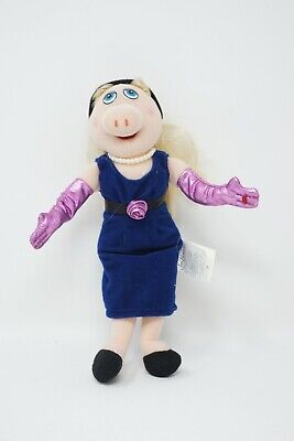 Ms. Piggy 8" bean bag plush Jim Hensen Muppets 2004 Sababa Toys