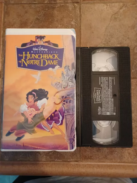 The Hunchback of Notre Dame (VHS, 1997) Walt Disney Masterpiece