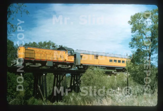 Duplicate Slide UP Union Pacific ALCO S4 1182 Passenger Action In 1958