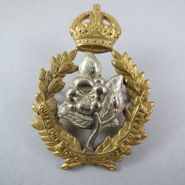 Military Badge Queen's Own Worcestershire Hussars British Army Yeomanry