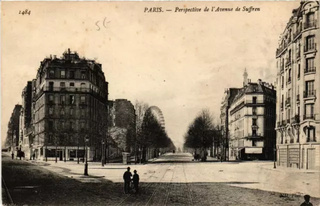 CPA PARIS (15e) Perspective de l'Avenue e Suffren (563305)