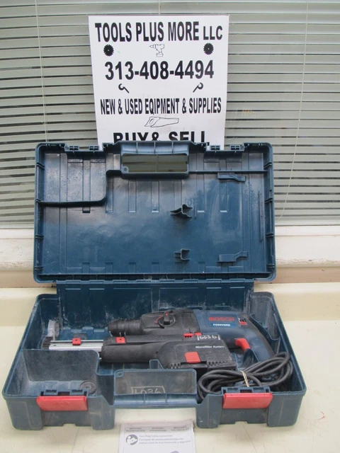 Bosch 11250Vsrd Sds Rotary Hammer Drill With Dust Collection Used Free Shipping