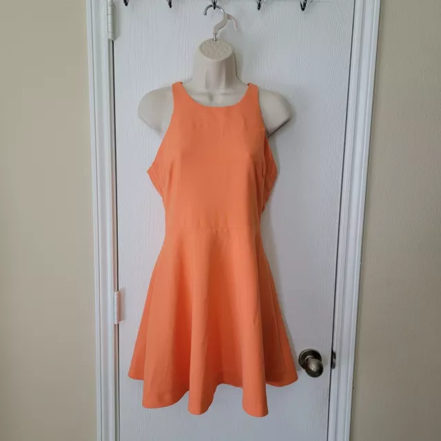 Elizabeth And James Fit And Flare Magdalena Dress Size 6 Orange