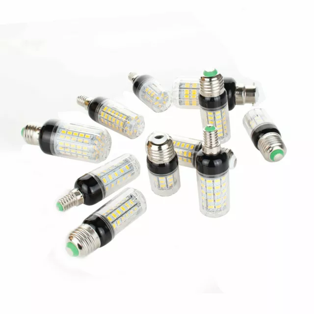 LED Corn Light Bulbs E27 E14 E26 E12 B22 5730 SMD 9W 12W 25W 30W 35W White Lamp