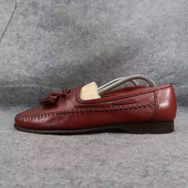 SANTONI SHOES MENS 9.5 Tassel Loafer Slip On Leather Handcrafted ...