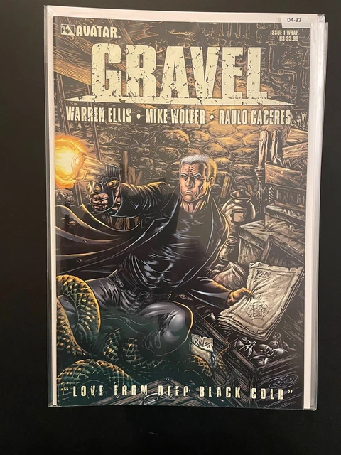 Gravel 1 Cover D Variant Cover High Grade Avatar Comic Book D4-32