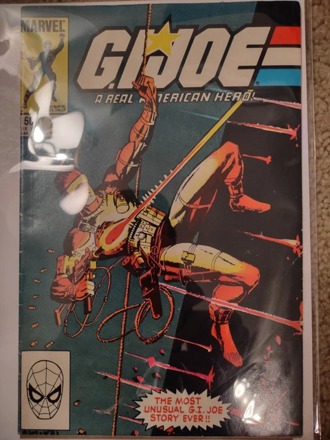 Gi Joe 1St Appearance Storm Shadow Silent Issue (1984, Marvel)