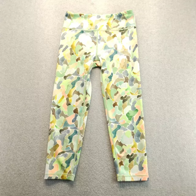 Athleta High Rise Chit Chat Capri Leggings Multicolored Girls Kids Size XXL 16