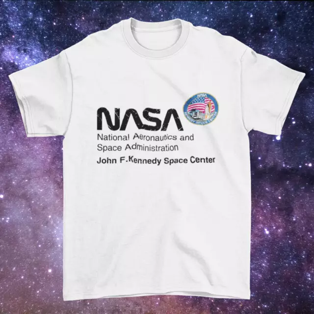 Nasa John F Kennedy Space Center T shirt %100 Cotton