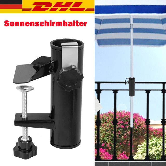 SONNENSCHIRMHALTER BALKONGELÄNDER SCHIRMHALTER Balkon Halterung für