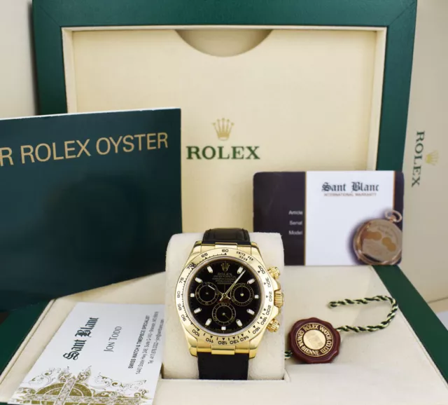 Rolex daytona hot sale oro cinturino gomma