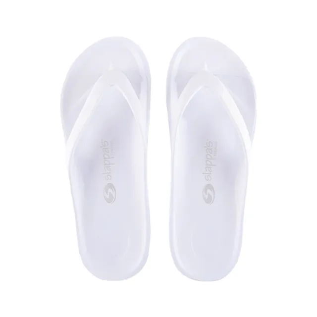 White Arch Support Thongs