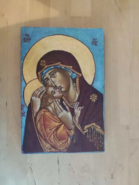 Icône Sainte Vierge Marie  ( Mère de Dieu, Notre Dame) de KASPEROVSKAYA