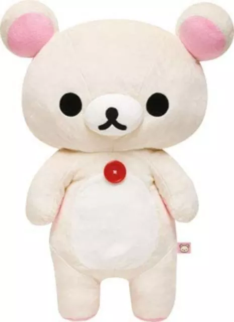 San-X Rilakkuma Stuffed Toy Plush L Size Korilakkuma MR75801 Doll New Japan 2