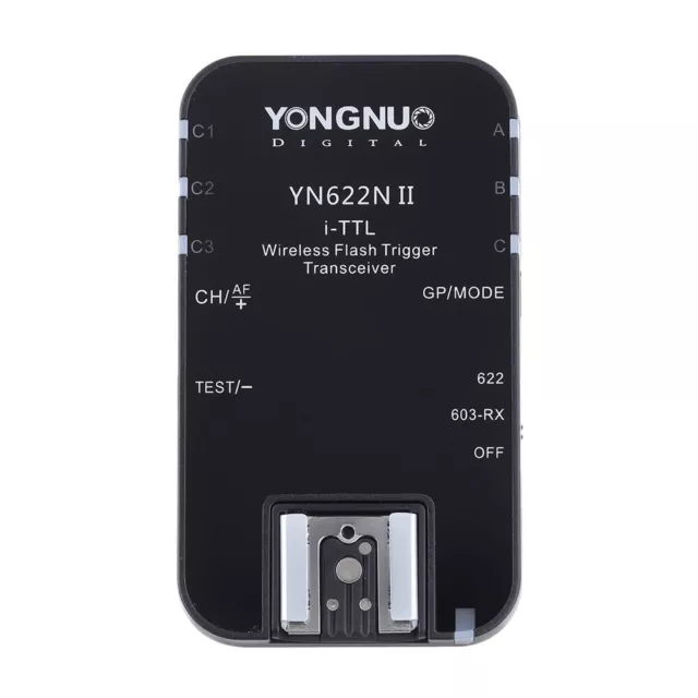 YONGNUO YN622N II 2.4G Wireless Flash Trigger Controller Transmitter for Nikon 3