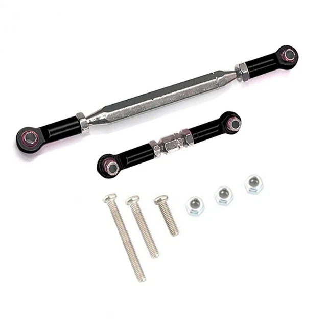 Barra de dirección ajustable de metal Servo Link barra de tracción cerradura de sujeción para Mn D M2M7