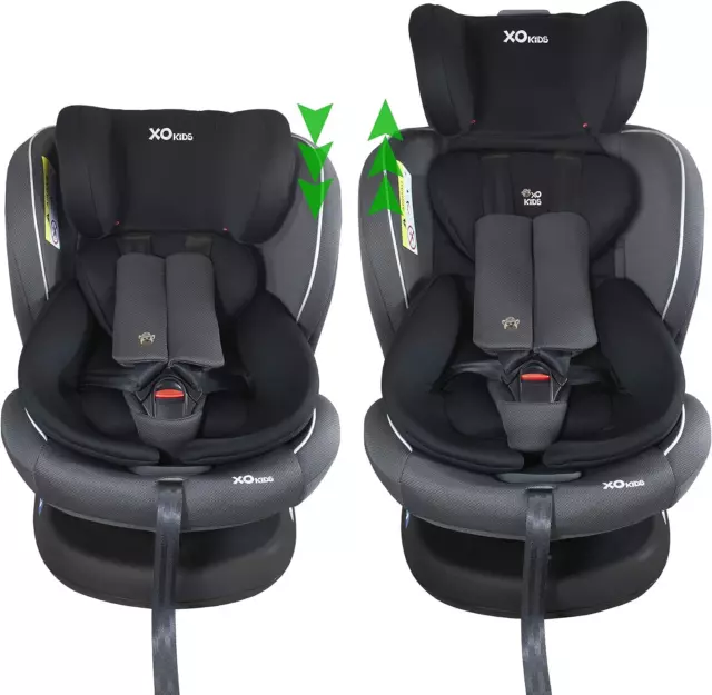 XOMAX S64 Seggiolino per Bambini Con 360° Funzione Di Rotazione E ISOFIX I 0-36 3