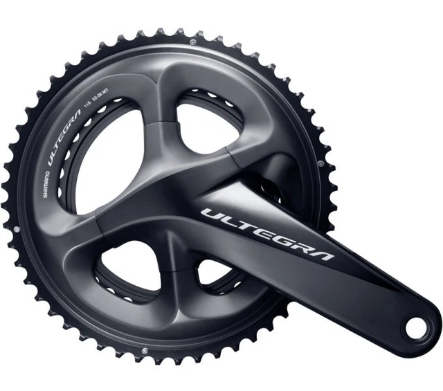 SHIMANO CRANKSET ULTEGRA FC-R8000 2x11, 52-36 teeth, 175 mm, anthracite ...