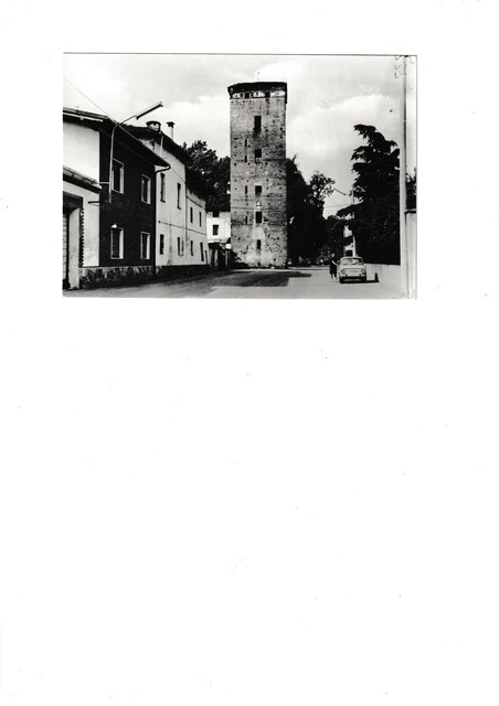 collezionismo cartolina Piemonte Novara Mandello Vitta torre antica fg non vg