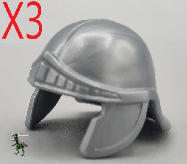 Lot De 5 Figurines Playmobil Romains - Gardes Prétoriens Casques - Pièces Rares