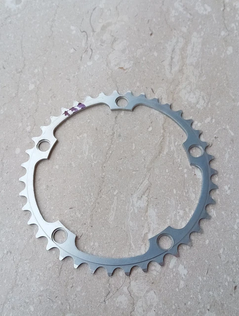 Couronne 53 Dents Colnago Argent – Plateau BCD 135, NOS, Compatible Campagnolo