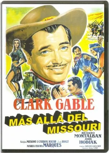 Across The Wide Missouri **Dvd R2** Clark Gable