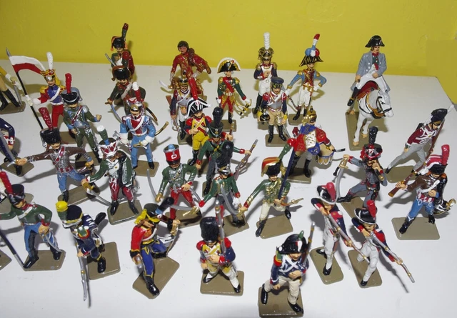 50 SOLDATS DE plomb de la grande armée de Napoléon Editions Atlas EUR